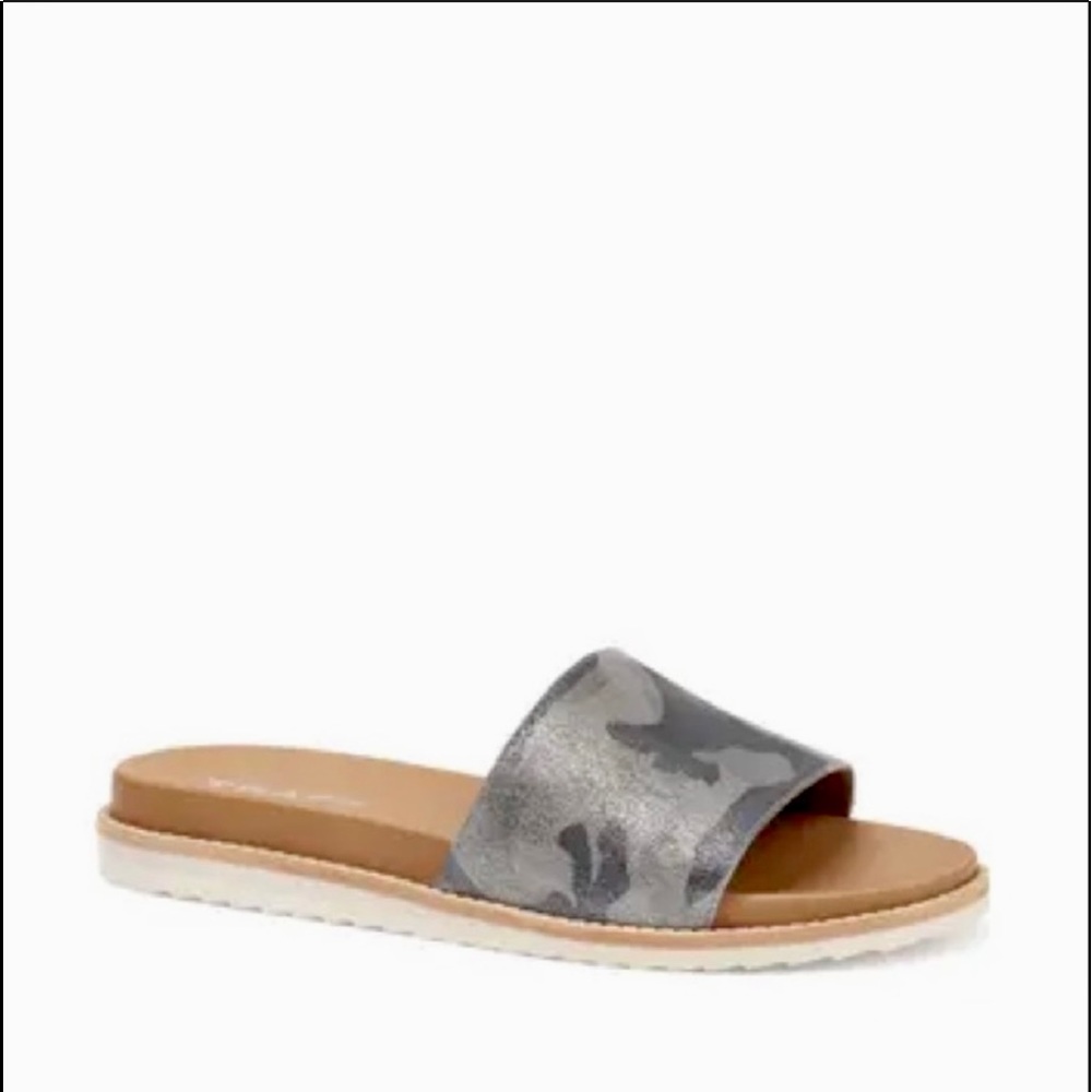 Trask Metallic Sherry Camo Slide, size 11, includes 2 dust bags! - Picture 3 of 12